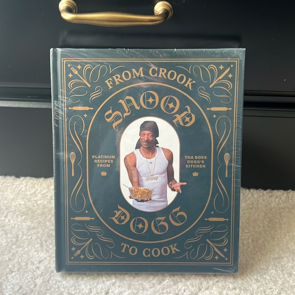 Brand new. Never opened. Snoop Dogg cookbook